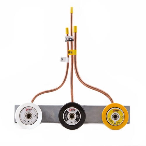 Ponto de consumo DIN - TPG-P/PM - INMED S.A. - BS / para sistema de distribuição de gases medicinais / para gases medicinais