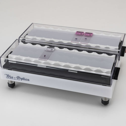 Sistema de preparação de amostras manual - 15-MEQ001  - BIO-OPTICA Milano - para imunohistoquímica / para coloração de lâminas / de lavagem
