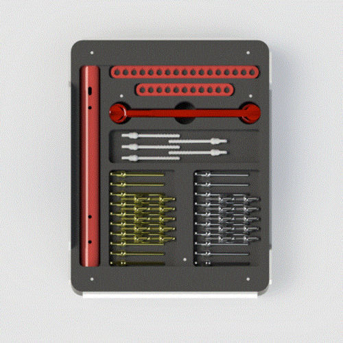 Kit de instrumentos veterinários para cirurgia ortopédica - OSKIT - RISystem AG - para animais de pequeno porte
