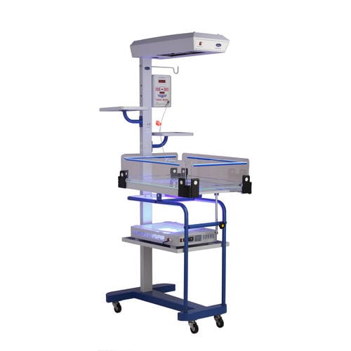 Fonte de calor radiante para recém-nascidos Trendelenburg - 2000 SLED - Neotech Medical Systems - com rodízios / com temporizador Apgar