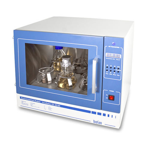 Agitador de laboratório com incubadora - ES-20/60 - Biosan - orbital / de embutir
