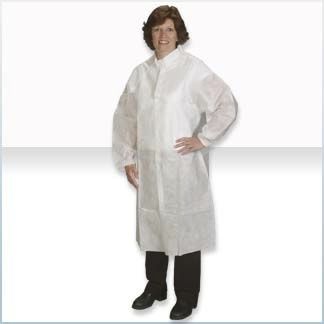Avental de visitante unissexo - Critical Cover® NuTech® - ALPHA PROTECH - L / XL / M