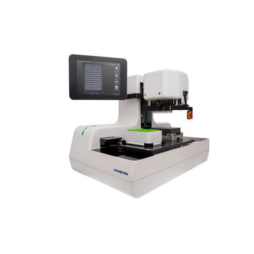 Sistema de automação de laboratório destampador de tubos - LabElite I.D. - Hamilton Storage - retampador de tubos / robótico