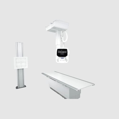 Sistema de radiografia digital - Arcoma Intuition i3 - Arcoma - para radiografia geral / com bucky de piso / com braço porta-tubo telescópico de teto