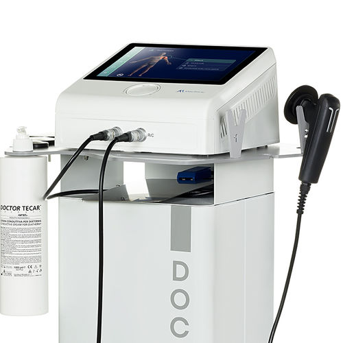 Aparelho de tecarterapia - DOCTOR TECAR PLUS - Mecmedix - com carrinho / 1 canal