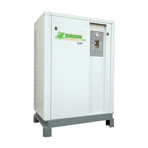 Compressor hospitalar - SDC series - TONG CHENG IRON WORKS CO.,LTD - silencioso / sem óleo / com caixa insonorizada