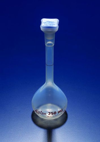 Balão de laboratório - FDF1 series - SciLabware Limited - em polipropileno / com indicador de nível
