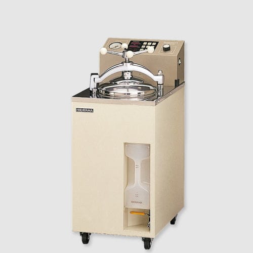 Autoclave médico-hospitalar - HA series - HIRAYAMA - com rodízios