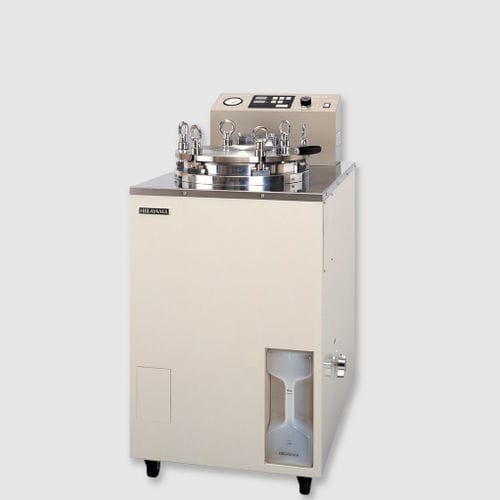 Autoclave de laboratório - HB-305M - HIRAYAMA - com rodízios