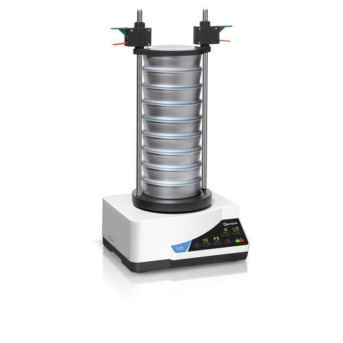 Peneiradora eletromagnética - AS 200 DIGIT CA - RETSCH - vibratória / de bancada / para preparação de amostras