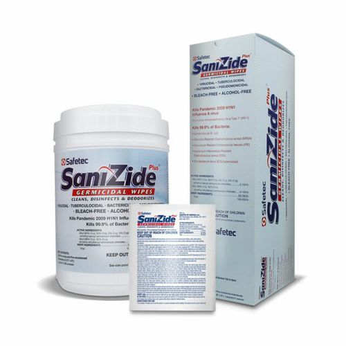 Lenços umedecidos para pisos e outras superfícies - SaniZide Plus® - Safetec of America