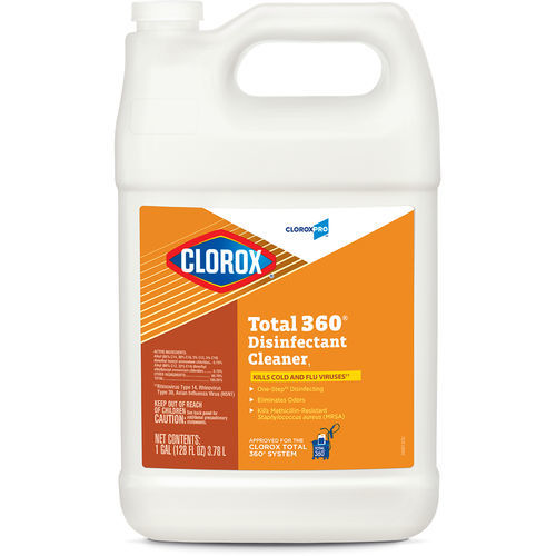 Desinfetante para pisos e outras superfícies - Total 360® - CLOROX HEALTHCARE - líquido / à base de amônio
