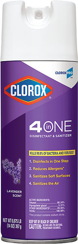 Desinfetante para pisos e outras superfícies - 32512 - CLOROX HEALTHCARE - líquido