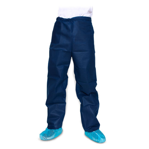 Calça hospitalar de homem - 380L - Dukal Corporation - L / em polipropileno / azul