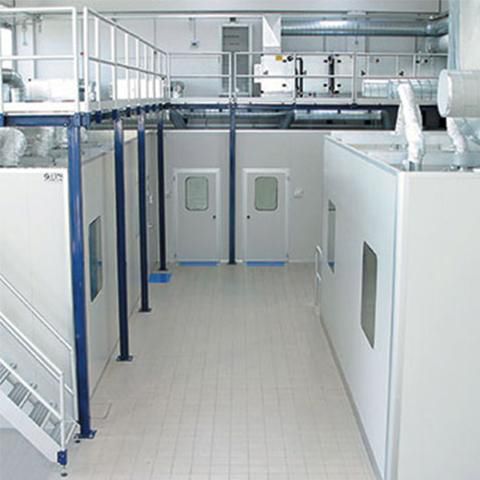 Cabine de contenção - FPS Pharma - para sala limpa / de dimensões walk-in / HEPA