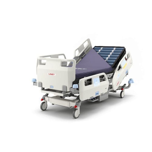 Cama para cuidados intensivos - Essenza 300 LT - LINETT - elétrica / de altura regulável / com rodízios