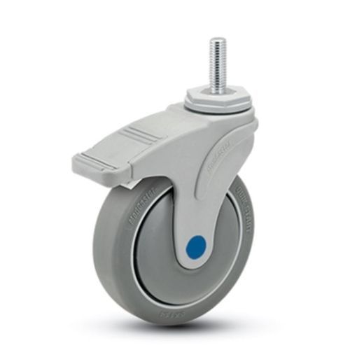 Roda em aço inoxidável - Next Generation  - MEDCASTER - com freio / giratória