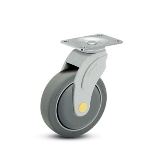 Roda em borracha - Next Generation Antistatic - MEDCASTER - com freio / antiestática / giratória