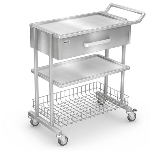 Carrinho hospitalar - K-3 type D-02 - TECHMED - para instrumental / para aparelho / de transporte