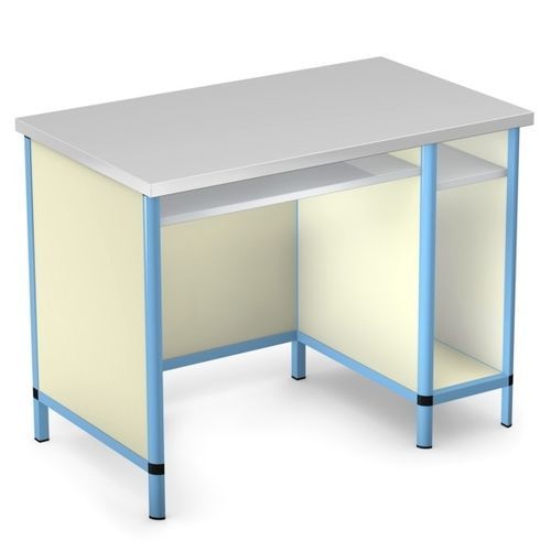 Secretária retangular - ALB series - TECHMED - com gavetas