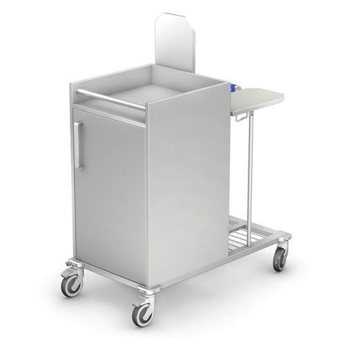 Carrinho para roupa suja - WZB series - TECHMED - limpa / para lavanderia / com tampa