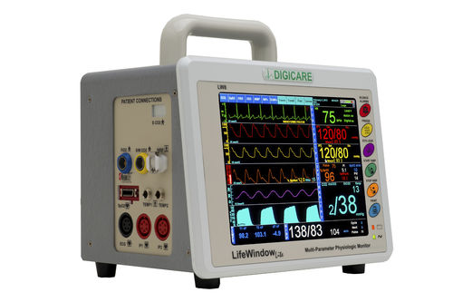 Monitor multiparamétrico compacto - 8.4” TFT | LifeWindow™ Lite - Digicare Animal Health - de SpO2 / PNI / TEMP