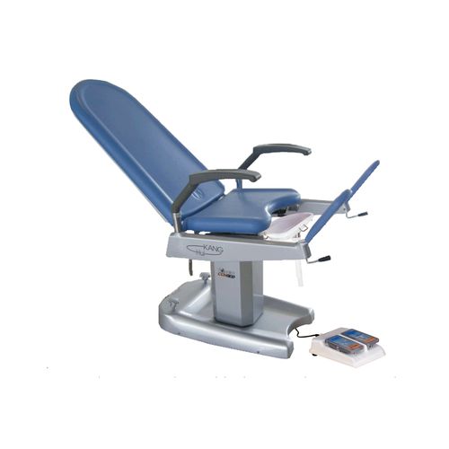 Cadeira de exame para ginecologia - DH-S102A 01 - KANGHUI MEDICAL TECHNOLOGY - elétrica / com altura regulável / articulada em 2 seções
