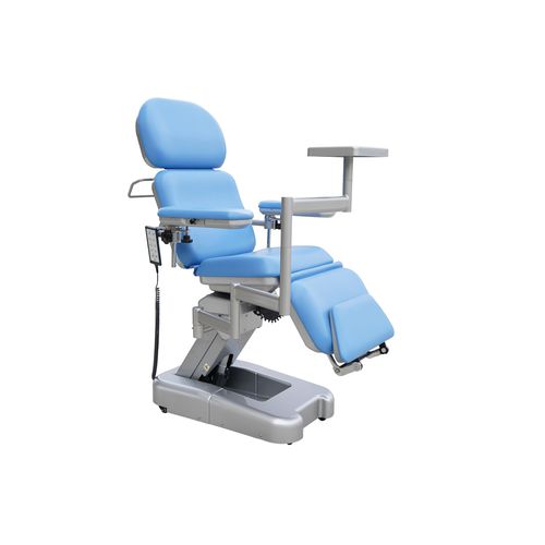 Poltrona para coleta de sangue articulada em 3 seções - DH-XD107 - KANGHUI MEDICAL TECHNOLOGY - com apoio para pés