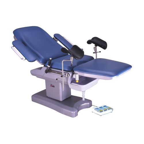 Cama de parto - DH-C102 - KANGHUI MEDICAL TECHNOLOGY - elétrica / de altura regulável / articulada em 3 seções