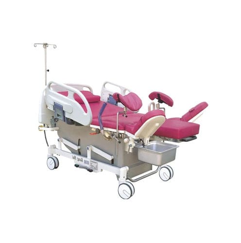 Cama de parto - DH-C101A01 - KANGHUI MEDICAL TECHNOLOGY - elétrica / de altura regulável / Trendelenburg