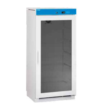 Refrigerador de laboratório - MEDLAB 200 GD - Porkka - vertical / com 1 porta / com porta de vidro
