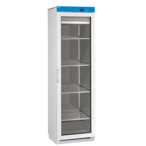 Refrigerador de laboratório - MEDLAB 320 GD - Porkka - vertical / com 1 porta / com porta de vidro