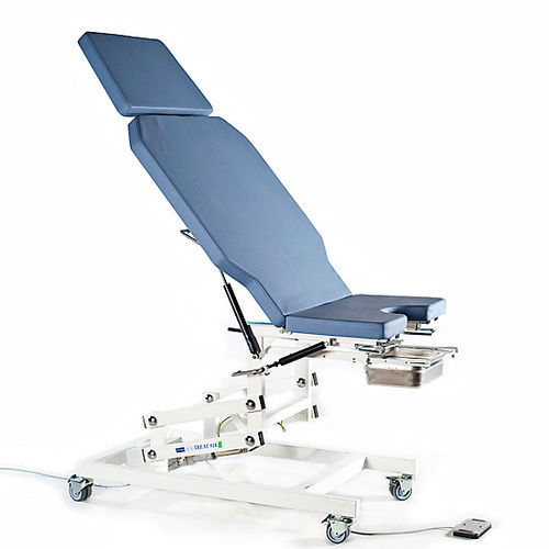 Mesa de exame para ecocardiografia - T14E - Fysiotech - pneumática / com altura regulável / articulada em 3 seções