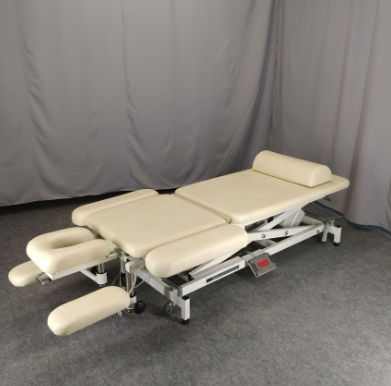 Mesa de massagem pneumática - X2 - Fysiotech - com rodízios / com apoio de cabeça / com apoios de braços