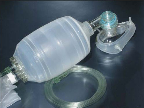 Reanimador manual para adulto - 4500 - BLS Systems Limited - em silicone / com válvula PEEP / reutilizável