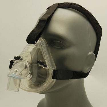 Máscara de ventilação CPAP - 8000 - BLS Systems Limited - em silicone / descartável / regulável