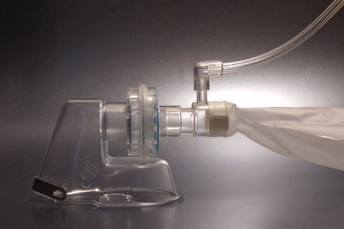 Máscara de nebulização infantil - 6110 - BLS Systems Limited - sem látex / de baixa concentração / de concentração média