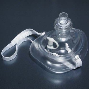 Máscara de RCP para RCP - 2025-HS	 - BLS Systems Limited - em material plástico / sem látex / descartável