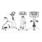 bicicleta ergom&eacute;tricatorqualizer&reg; 1200 medh/p/cosmos sports & medical