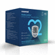 medidor digital de pressão arterial de braçadeira com manguito / automático / com porta USB / com bateria recarregável