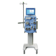 máquina de CRRT com hemodiafiltração / com tratamento por plasma / móvel