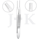 micropinça para cirurgia oftalmológica / de sutura / Iris / em aço inoxidável