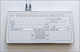 teclado com touchpad / em silicone / em alumínio / USB