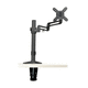 braço de suporte para monitor articulado / com ajuste de inclinação / de posicionamento / giratório