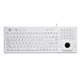 teclado hospitalar com ponteiro / com teclado numérico / em silicone / lavável