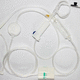 kit de infusão intravenosa / em policloreto de vinila / com câmara de gotejamento / com conector em Y