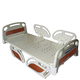 cama para hospital / médico-hospitalar / para psiquiatria / manual