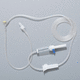 kit de infusão subcutânea / em policloreto de vinila / com conector em Y / com câmara de gotejamento