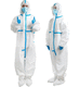 macacão de proteção unissexo / descartável / respirável / impermeável
