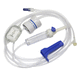 kit de infusão em policloreto de vinila / polipropileno / com conector em Y / com filtro de partículas